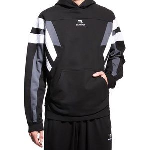Balenciaga French Terry Sleeve Hoodie